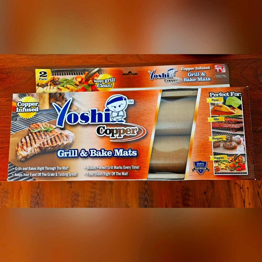 Copper Grill & Bake Mats - Copper